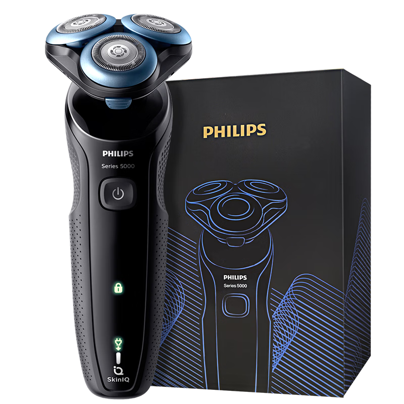 PLUS会员：PHILIPS 飞利浦 S5066/02 电动剃须刀 亲肤经典5系 356.37元包邮（家具卡