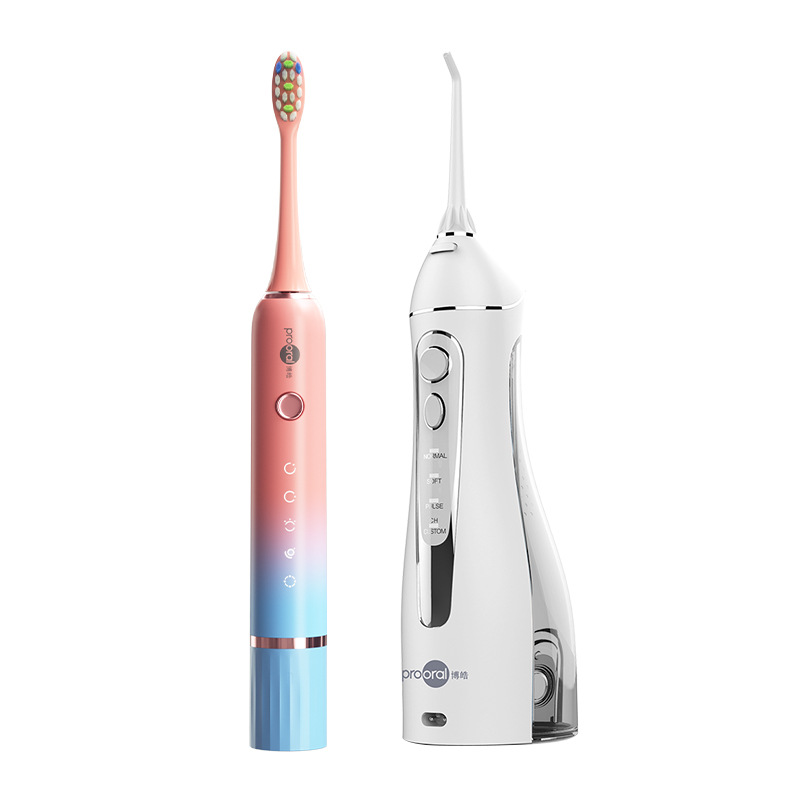 prooral 博皓 5025冲牙器+T33电动牙刷粉色 口腔护理套装 139元（需用券）