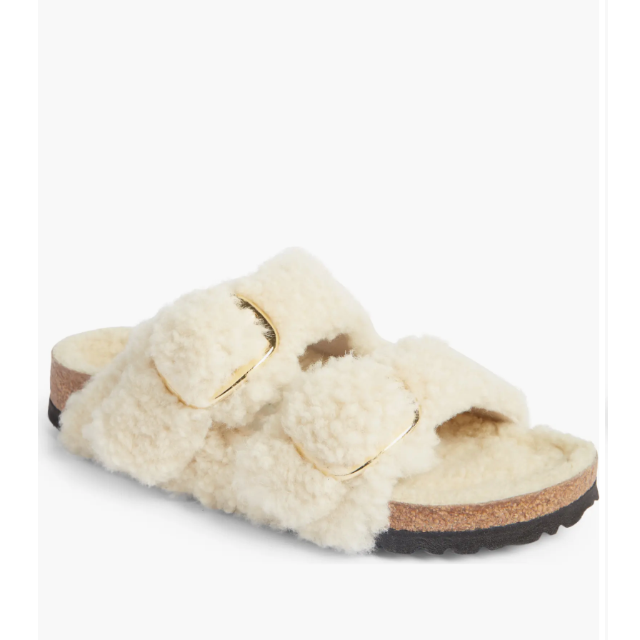 Birkenstock 毛絨款Arizona 6折 $108（約776.3元）