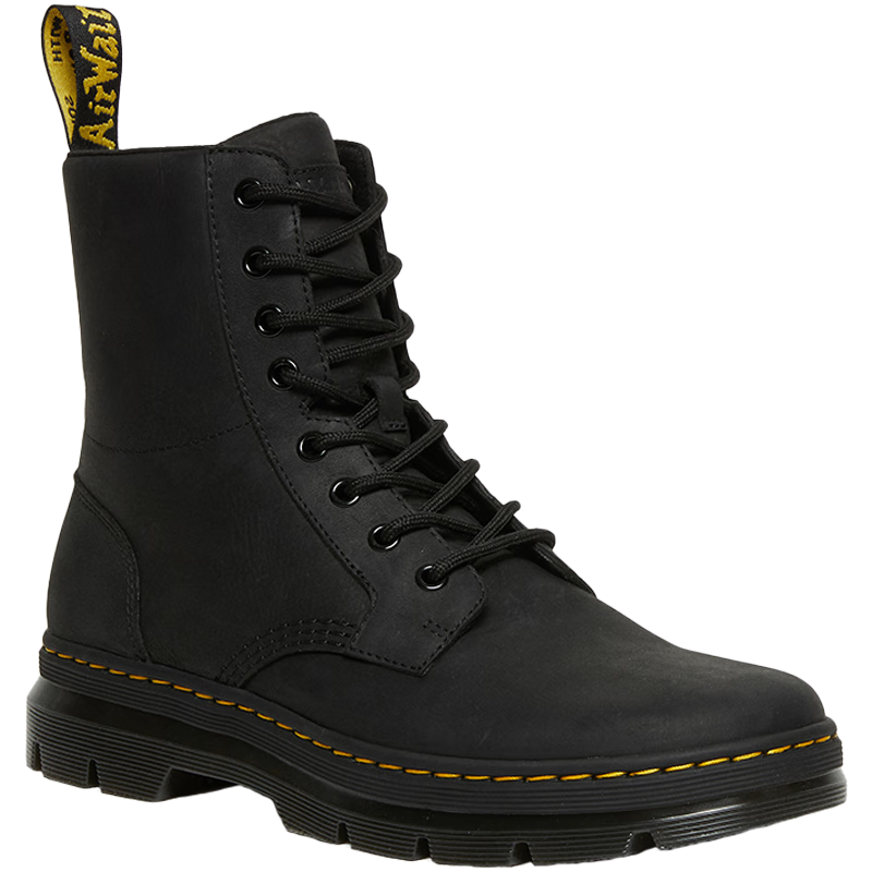 Dr.Martens 马汀博士 Combs英伦 男女哑光软皮工装风马丁靴 26007001 452.36元 （需