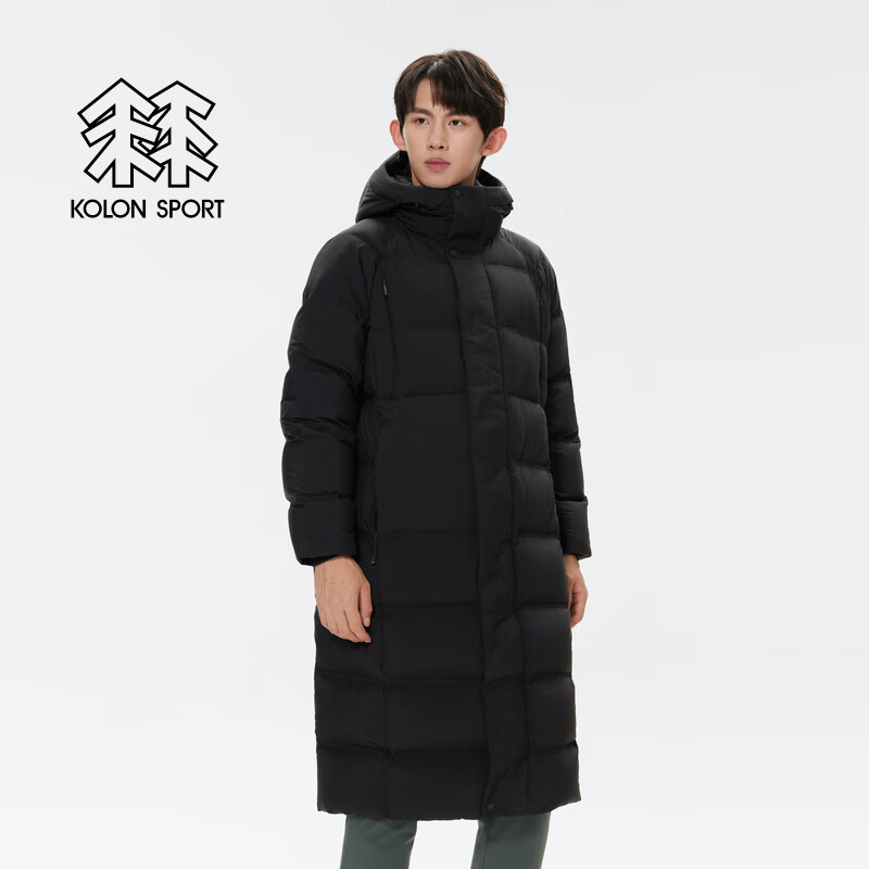 KOLON SPORT 男女同款鹅绒服 LUDJ4WNT02-BK 2700元