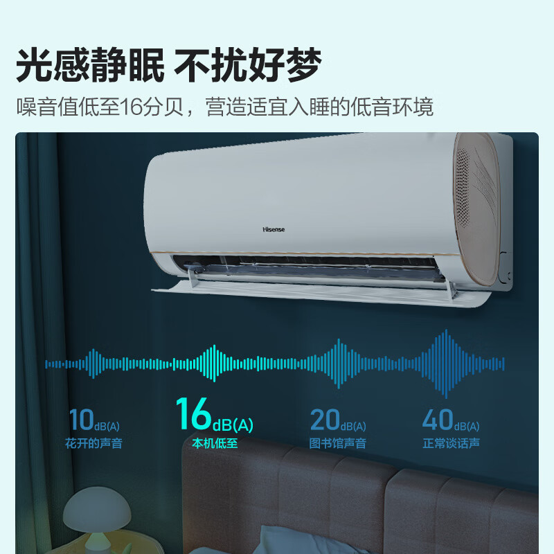 Hisense 海信 速冷热系列 KFR-35GW/S510-X1 新一级能效 壁挂式空调 大1.5匹 1859元（