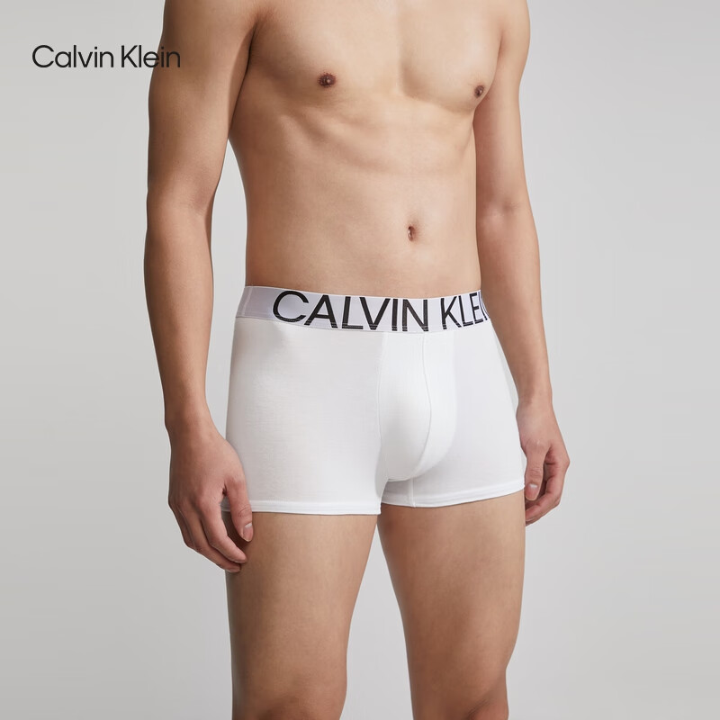 PLUS会员：卡尔文·克莱恩 Calvin Klein 男士棉质平角内裤 NB1703O 97.76元包邮（需