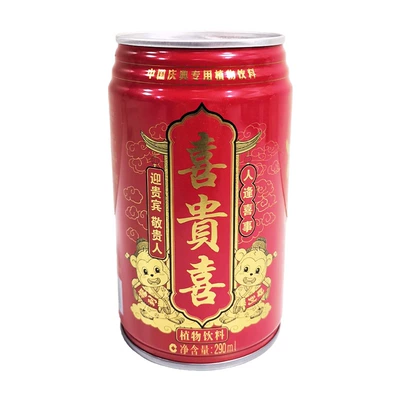 晓贵猴 喜贵草本植物凉茶 290ml*6罐 7.46元+44淘金币