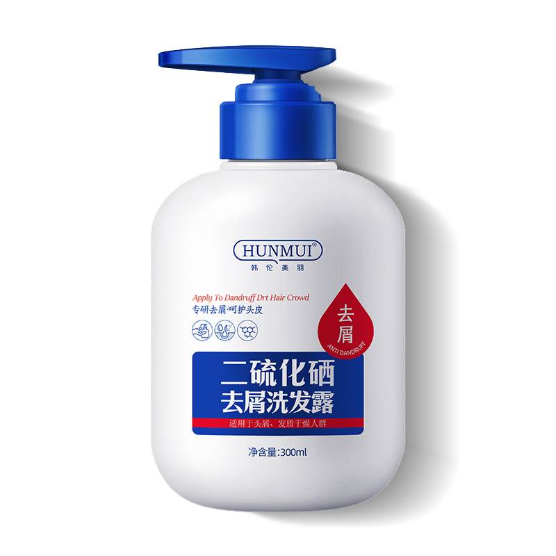 HUNMUI二硫化硒去屑洗发露300ml*1瓶 9.9元（需买2件，需用券）