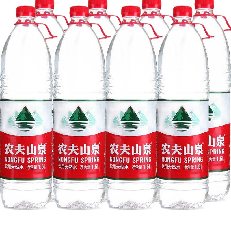 NONGFU SPRING 农夫山泉 饮用天然弱碱性水 1.5L*12瓶 27.55元（需用券）