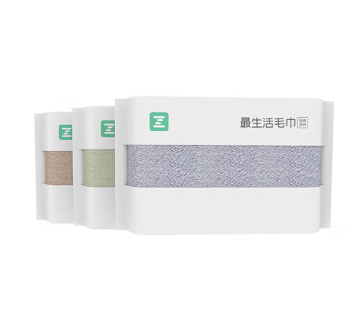 A类抗菌！Z towel 最生活 加厚纯棉吸水毛巾1条装 ￥11.32