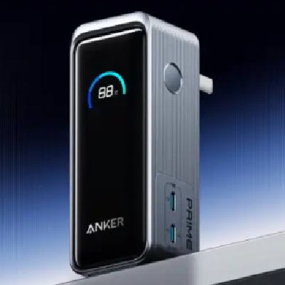 ANKER安克 65W氮化镓快充 充电宝充电器二合一 移动电源 9600毫安 377.88元