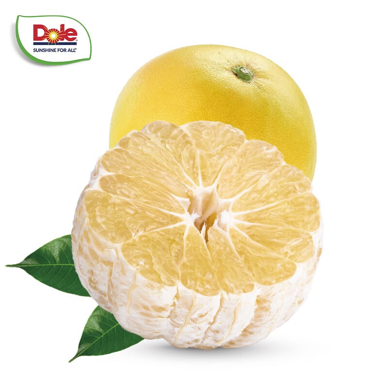 Dole 都乐 黄金葡萄柚 柚香甜蜜 风味十足 净重2斤 约3-4粒 9.8元（需用券）