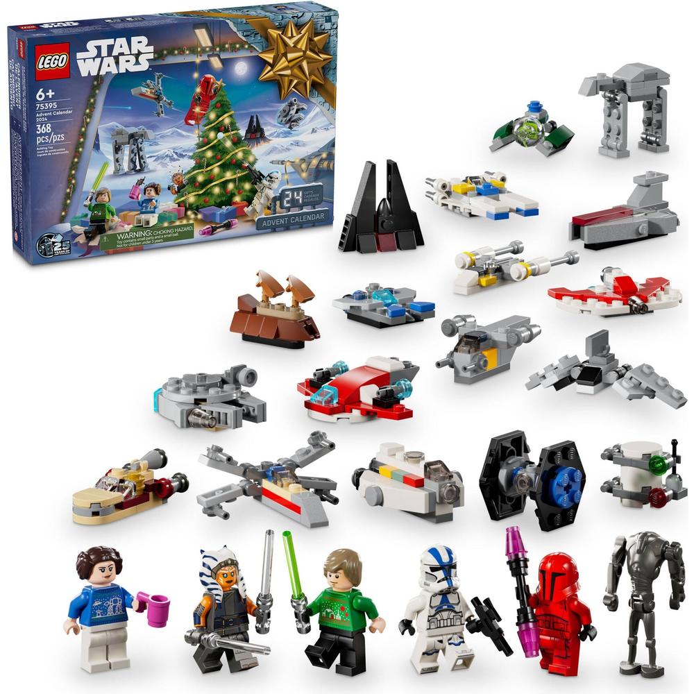 LEGO 乐高 星球大战系列 75395 2024 年圣诞倒数日历 274元（需用券）