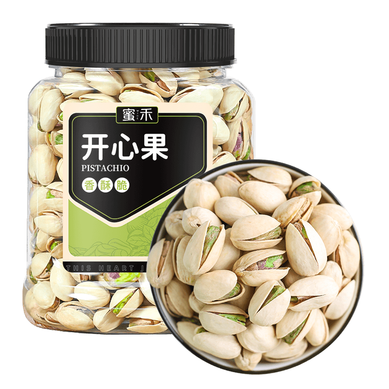 双11狂欢、plus、需首购：蜜禾原色无漂白盐焗味开心果500g*3件+凑单品 95.64元