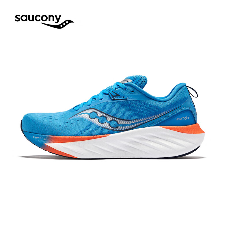 saucony 索康尼 胜利22专业强缓震跑鞋男透气跑步鞋运动鞋男 兰217 40 1340元（