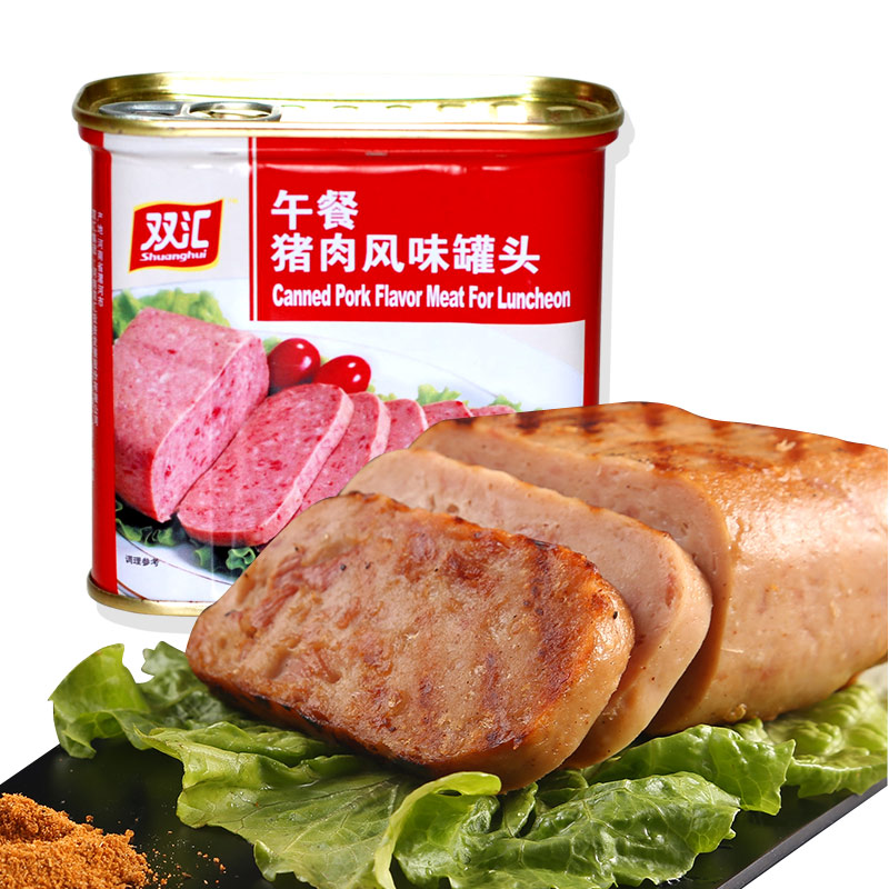 Shuanghui 双汇 午餐猪肉 风味罐头 340g 5.7元（需用券）