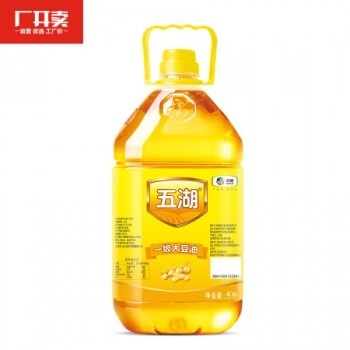 京东商城 五湖 食用油 一级大豆油 5l 28.9元