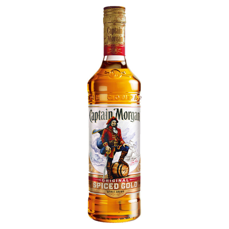 Captain Morgan 摩根船长 金朗姆酒 35%vol 700ml 51.27元（需买3件，需用券）