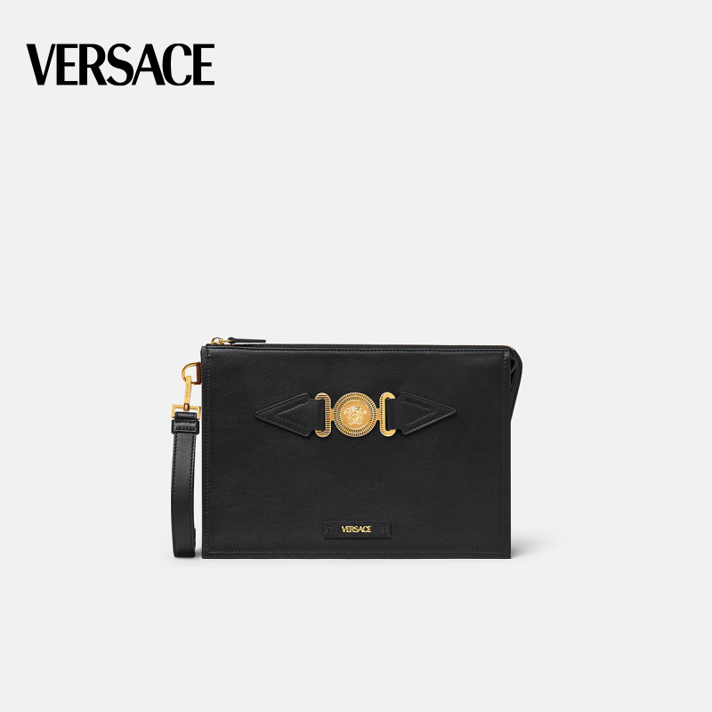 VERSACE 范思哲 男士Medusa Biggie手拿包 5300元