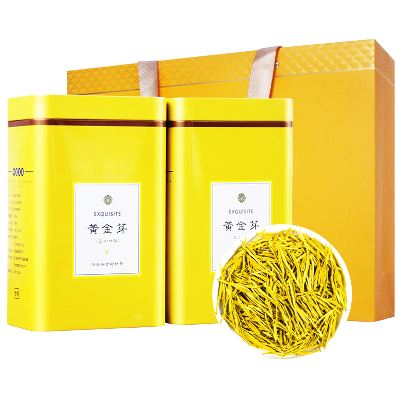 宋一 2024新茶明前特级安吉白茶黄金芽礼盒 250g 108.39元