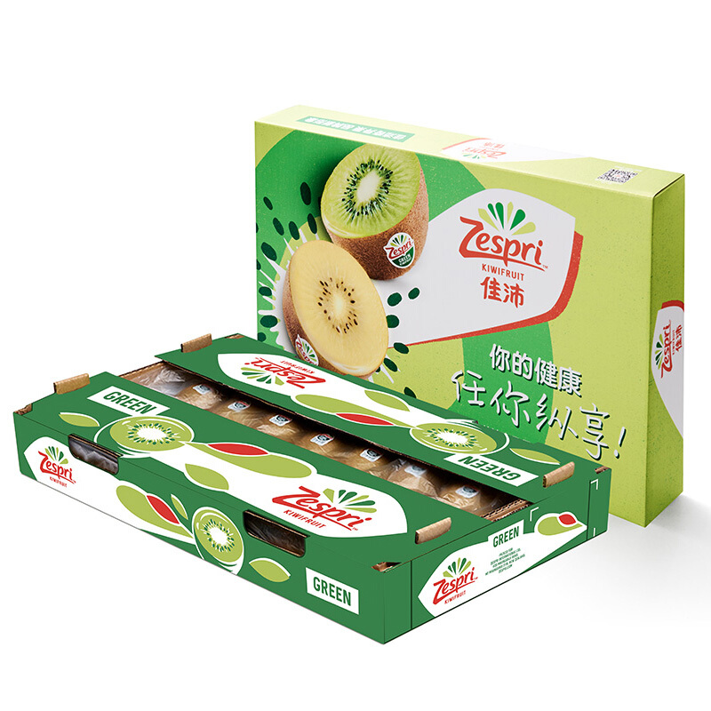 Zespri 佳沛 绿奇异果 特大果 单果134-175g 22-25个 礼盒装 108.13元