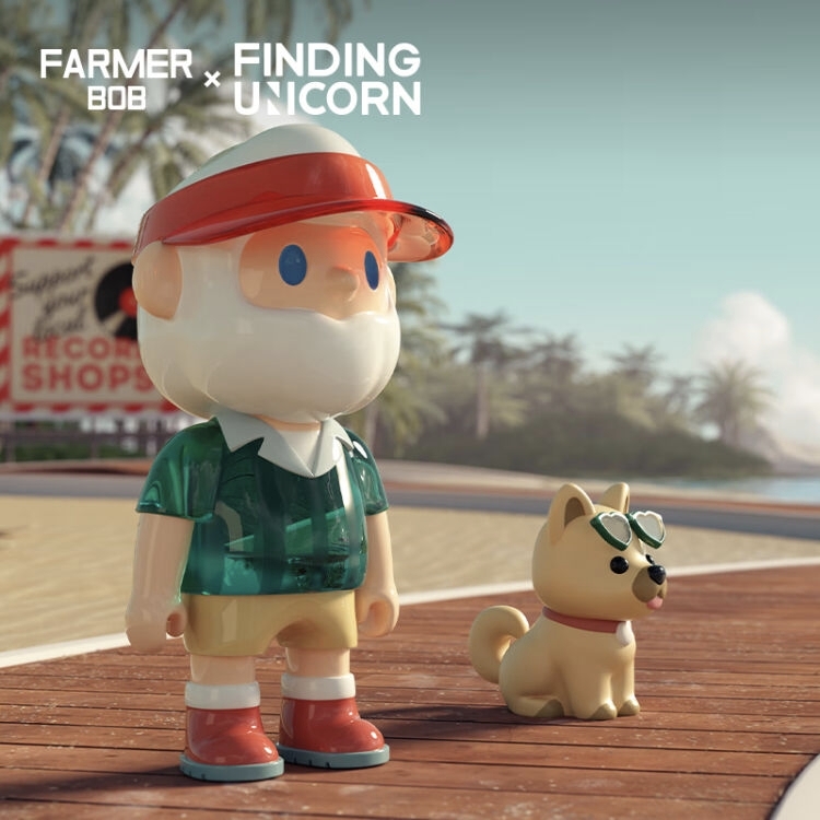 PLUS会员：FINDING UNICORN 寻找独角兽 FARMER BOB海岛系列盲盒 70.31元（需买3件，