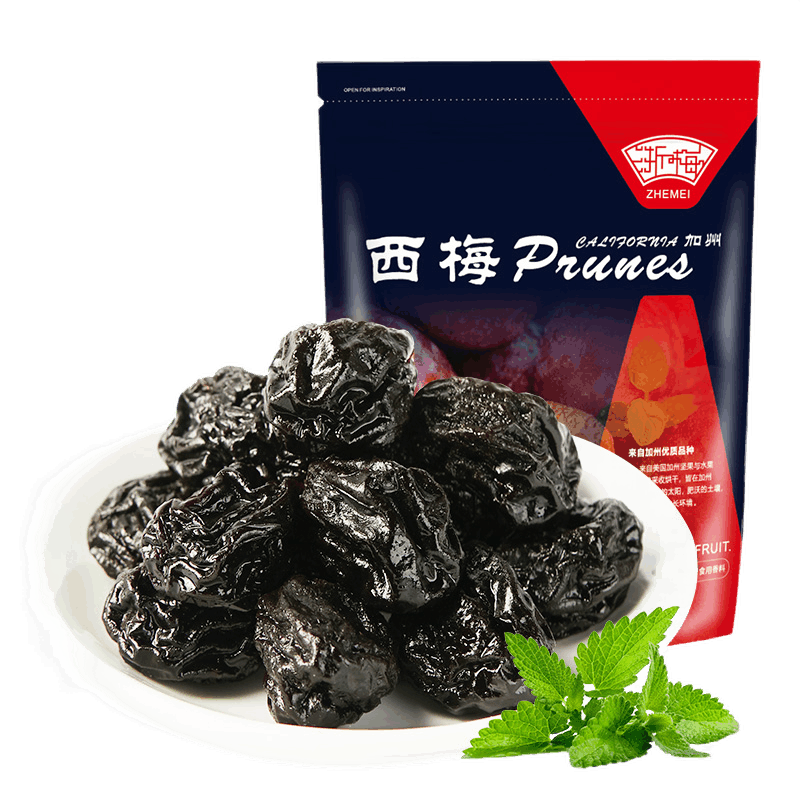 PLUS会员：浙梅 加州大西梅 500g/袋 19.37元