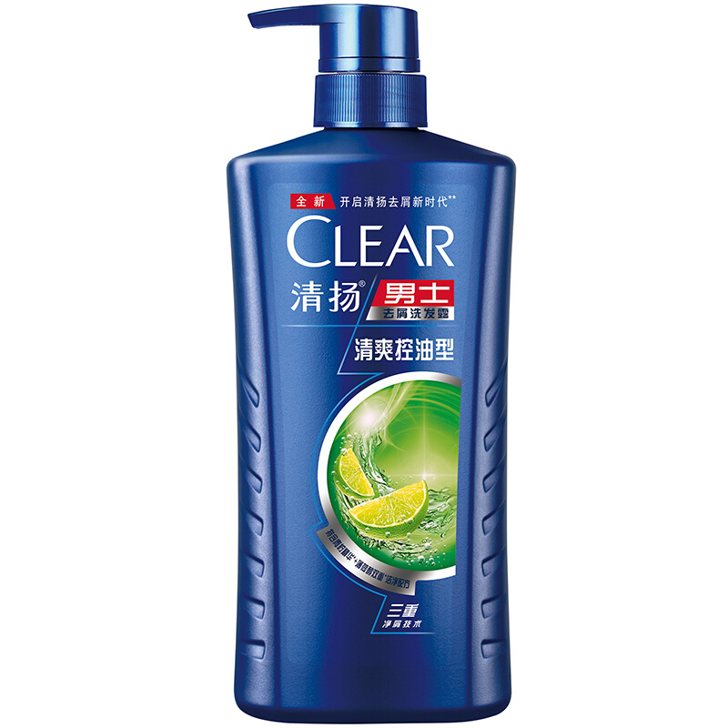 88VIP：CLEAR 清扬 男士去屑洗发露 清爽控油型 10.4元