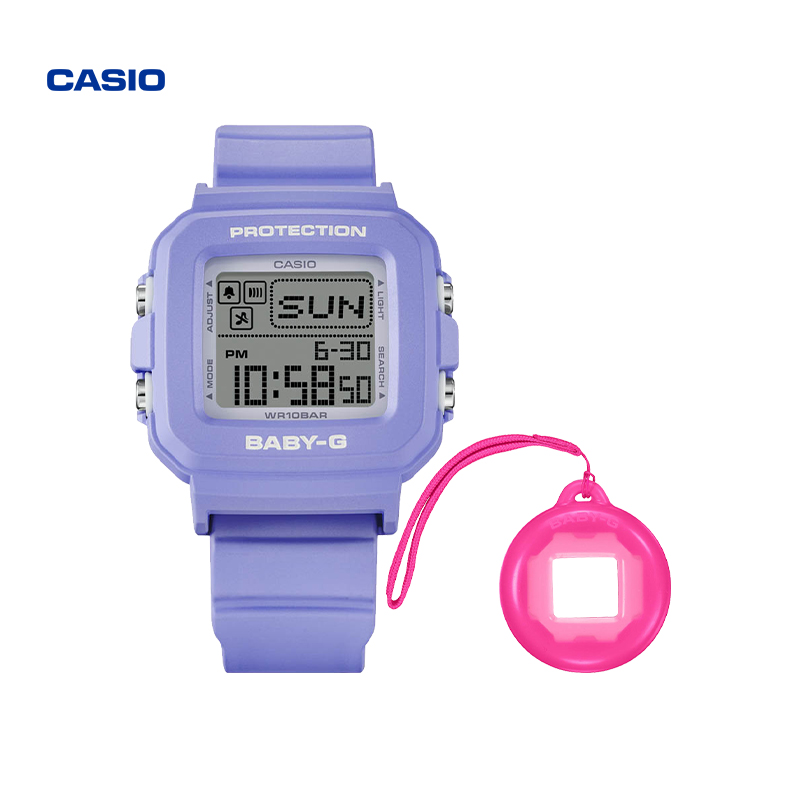 CASIO 卡西欧 BABY-G+PLUS系列 39毫米石英腕表 BGD-10K-6 580元包邮（需用券）