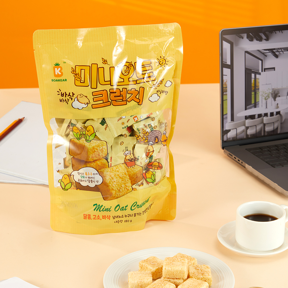 BOAKEAR 菠咔 迷你kaka脆香草味 60g*1袋 4.24元（需买6件，需用券）