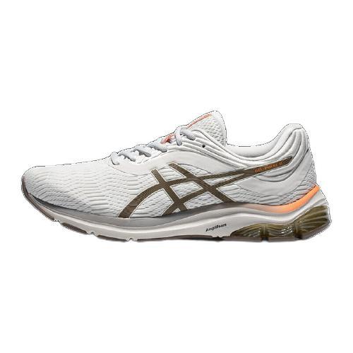 ASICS 亚瑟士 Gel-Pulse 11 男子跑鞋 1011B293-101 白色/棕色 40.5 404.55元（需用券）