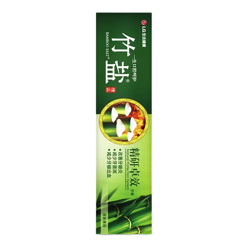 BAMBOO SALT 竹盐 精研卓效牙膏三支装 1.94元