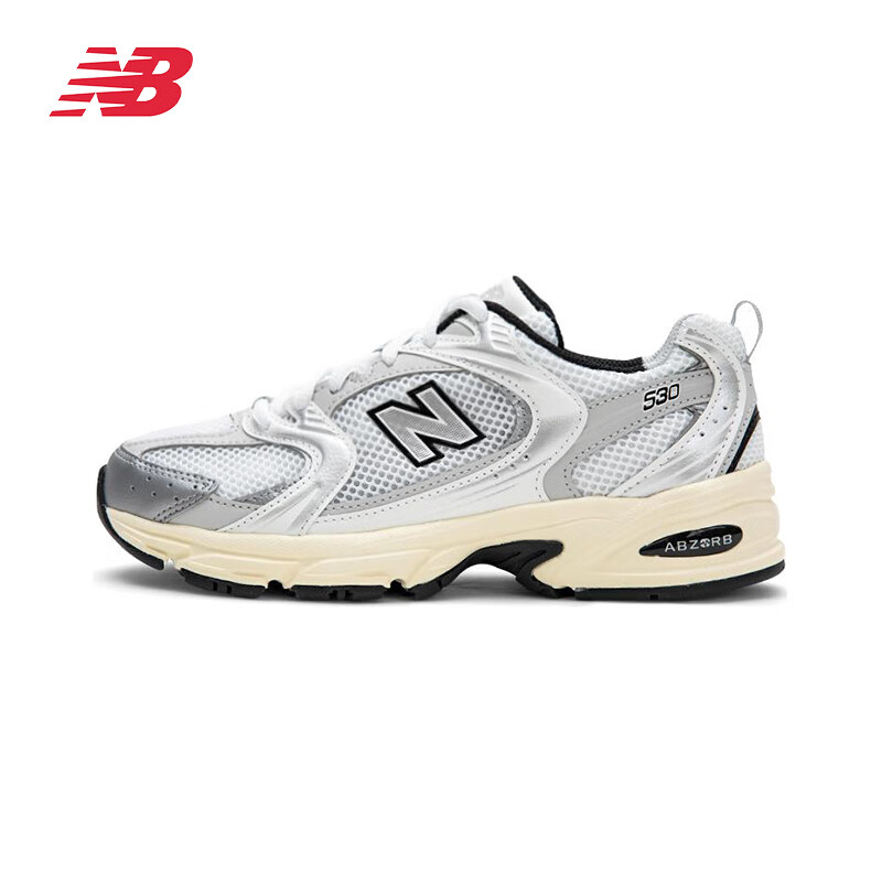 移动端、京东百亿补贴：new balance NB MR530系列老爹鞋男鞋女鞋夏季复古低帮