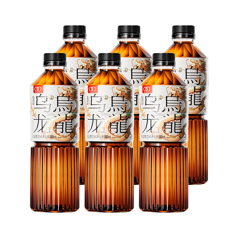 旺仔 乌龙茶 380ml*6瓶 11.9元包邮（需用券）