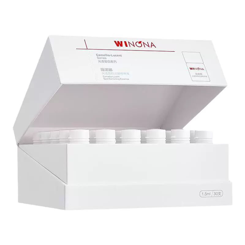 WINONA 薇诺娜 光透皙白淡斑精华液 1.5ml*30支（赠 修白瓶1.5ml*7支装*2盒） ￥398