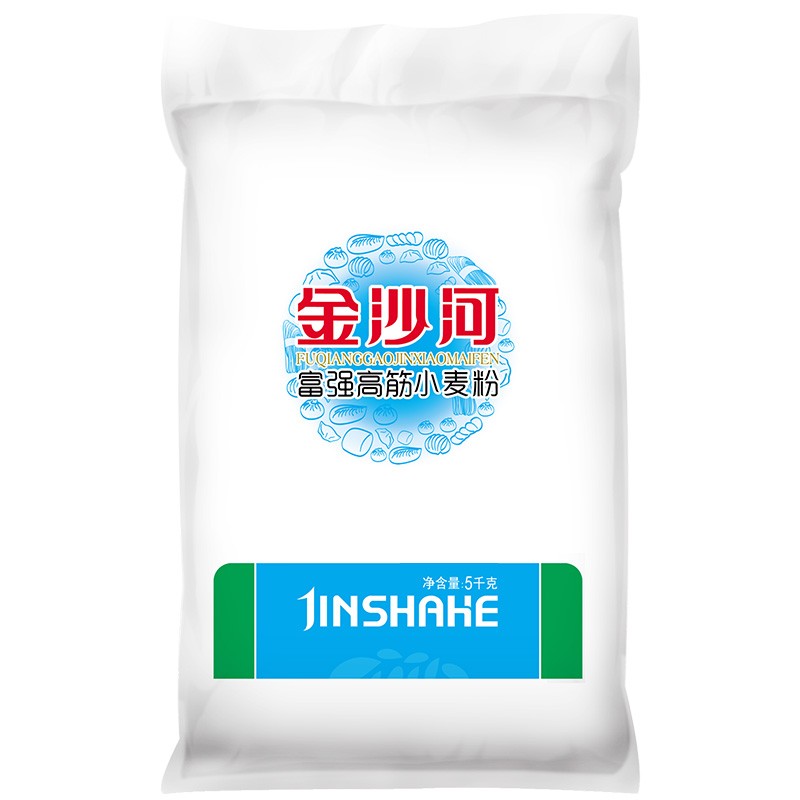 plus会员：金沙河面粉 富强粉高筋小麦粉10斤*3件+凑单品 39.24元（合13.08元/件