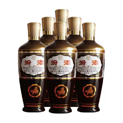 88vip：汾酒42度摩登棕500ml*6瓶白酒 349元（需领券）