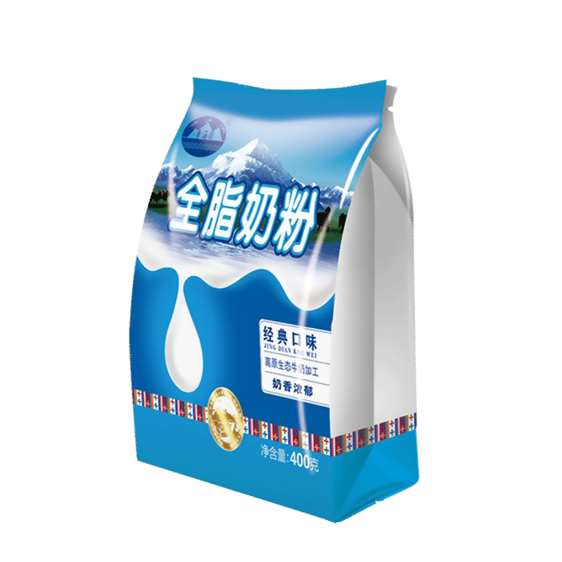 青海湖 全脂奶粉400g/袋 33.64元