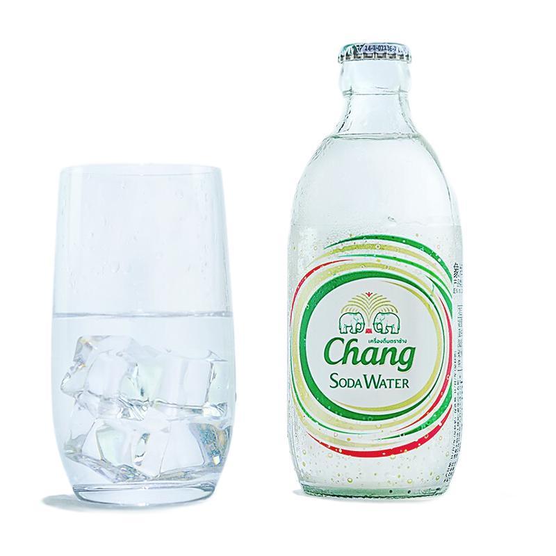 Chang 象牌 泰象苏打水原味整箱泰国进口CHANG牌气泡水青柠檬味无糖饮料325ml 