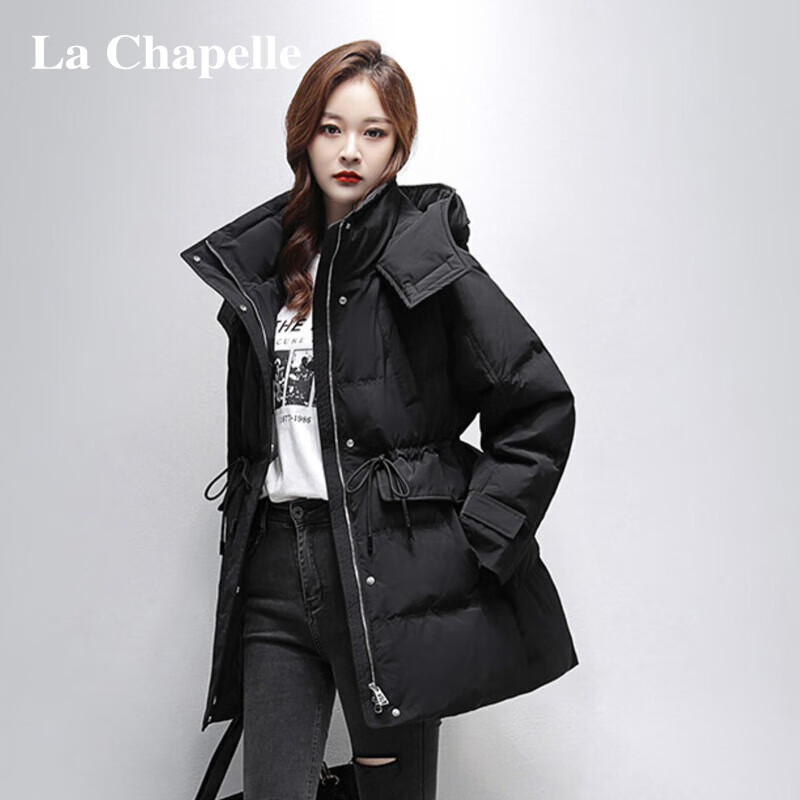 La Chapelle 羽绒服高端收腰显瘦连帽外套 279元（需用券）