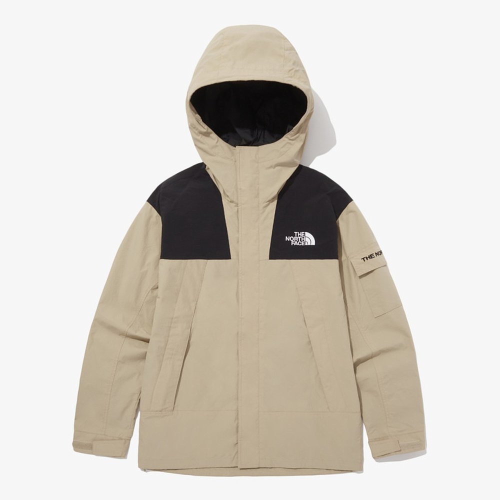 THE NORTH FACE 北面 男女通用 防风连帽刺绣外套 5694545537967 815.15元