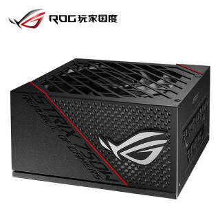 asus华硕rogstrix750g电源核心十年保修金牌认证全日系电容定制化贴纸