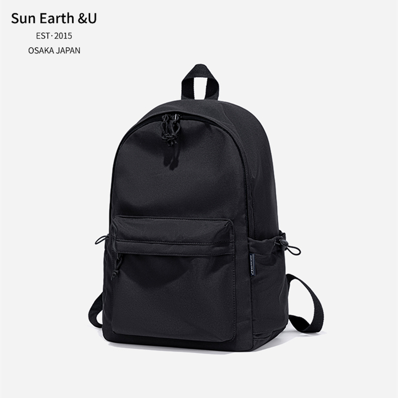 sun earth &u日本乐天轻便防水双肩包日系初中高中学生书包电脑包多 145.1元