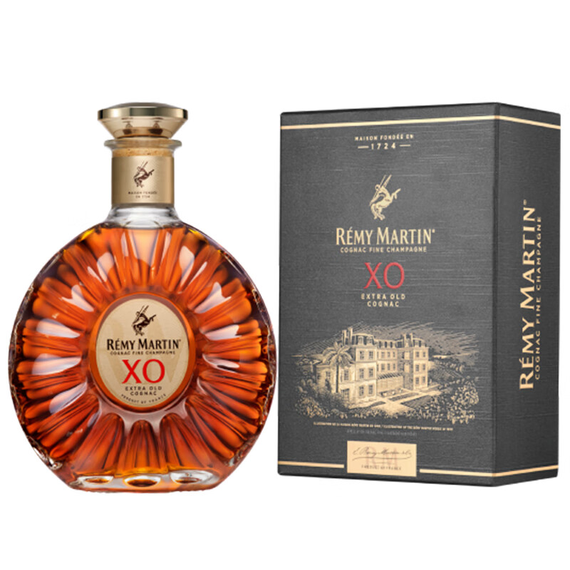 再降价：Remy Martin 人头马 XO 干邑 白兰地 500ml 礼盒装 846.34元 包邮（需领券