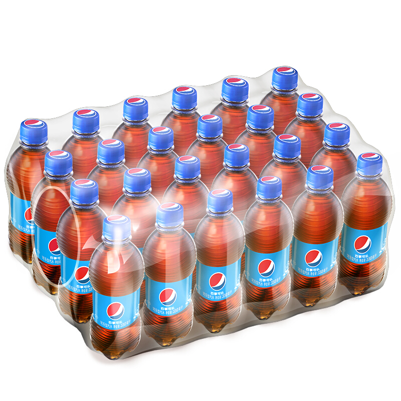 概率券：pepsi 百事 可乐 Pepsi 汽水 碳酸饮料整箱 300ml*24瓶 百事出品 24.75元（