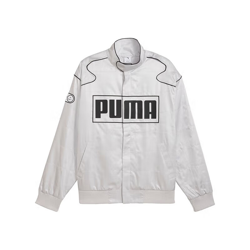 PUMA 彪马 ARCHIVE SEASONAL Relaxed Racer Jacket中性夹棉外套 631974-61 M 499.5元