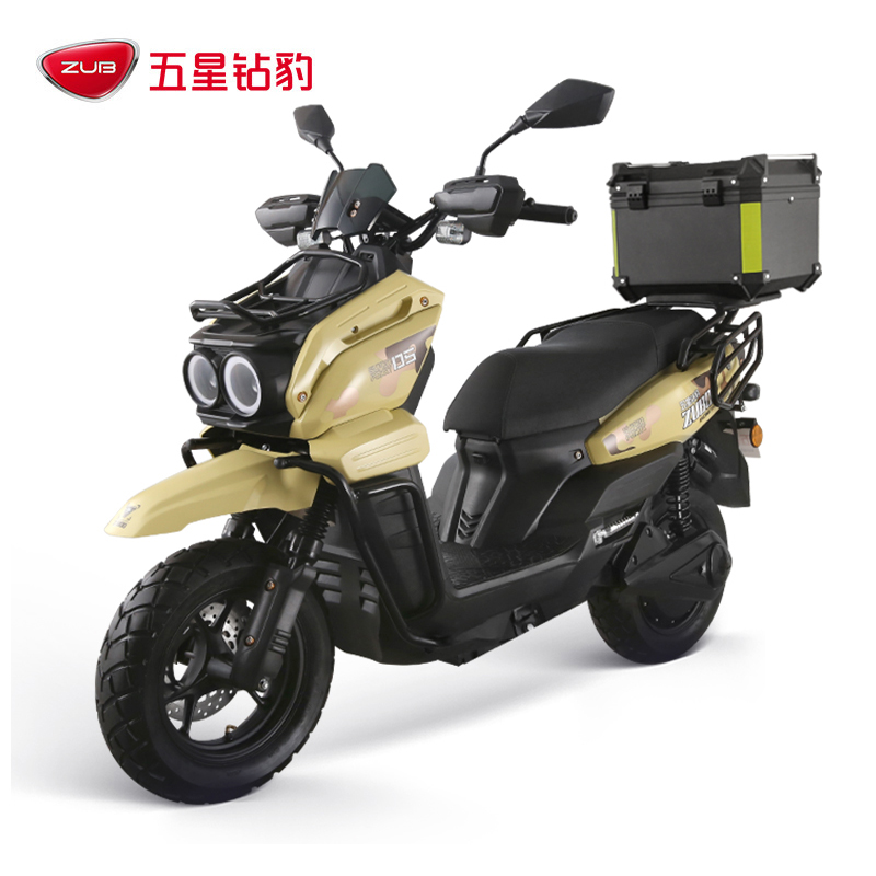 ZUB 五星钻豹 高速电动摩托车72V35AH外卖电动100km续航3000W大电机 X1 4999元