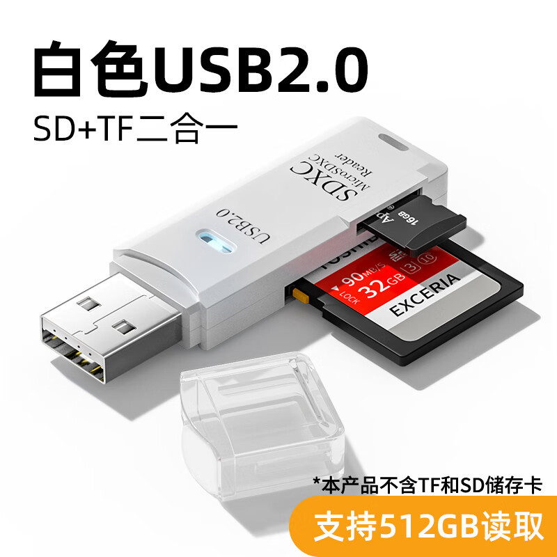 裕合联 USB3.0读卡器多合一高速SD/TF卡多功能U盘typec 7.91元（需用券）