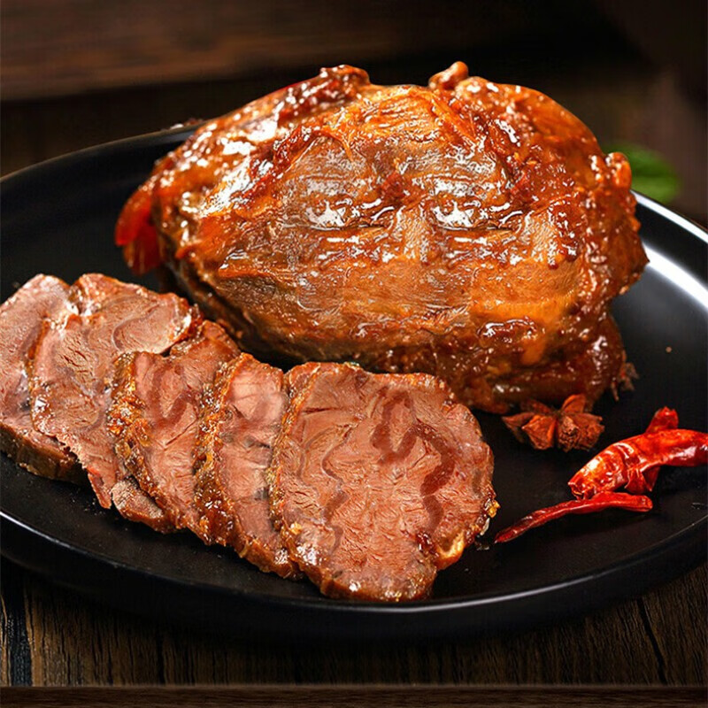 甄选酱牛肉 250g*4袋 53.8元（需用券）