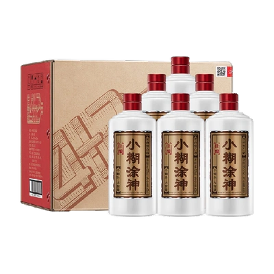 88vip：小糊涂仙 白酒小糊涂神佳酿52度600ml*6整箱装浓香型白酒 345.8元（需领