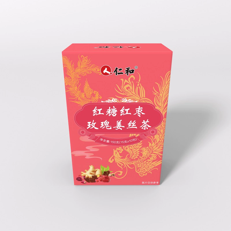 仁和红糖红枣玫瑰姜丝茶15g*10包 券后5.9元