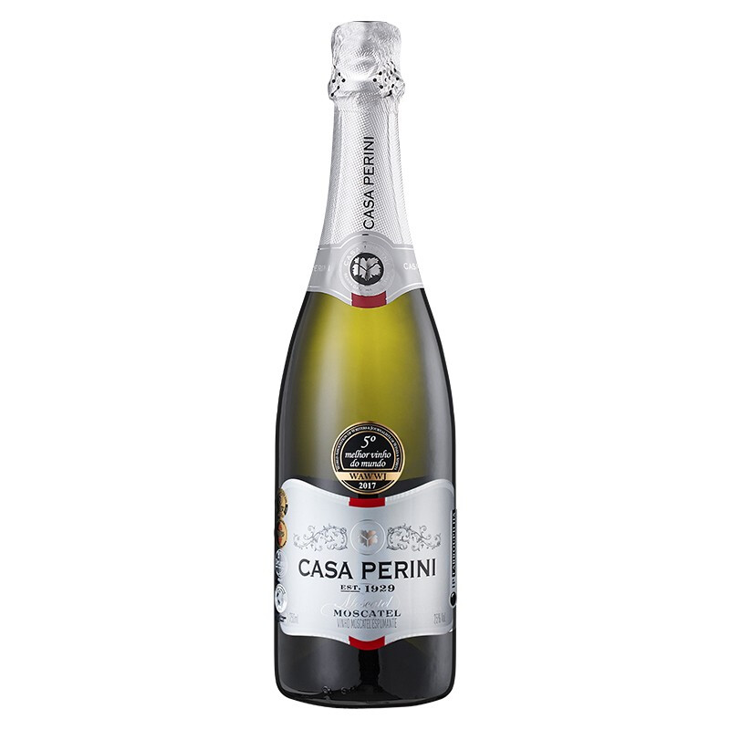 casa perini est.1929 卡萨佩里尼 莫斯卡托起泡酒 7.5%vol 750ml 66.5元（买一赠一）