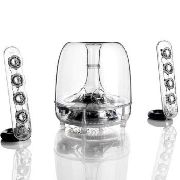 哈曼卡顿 SoundSticks III 有源音箱 白色 949元